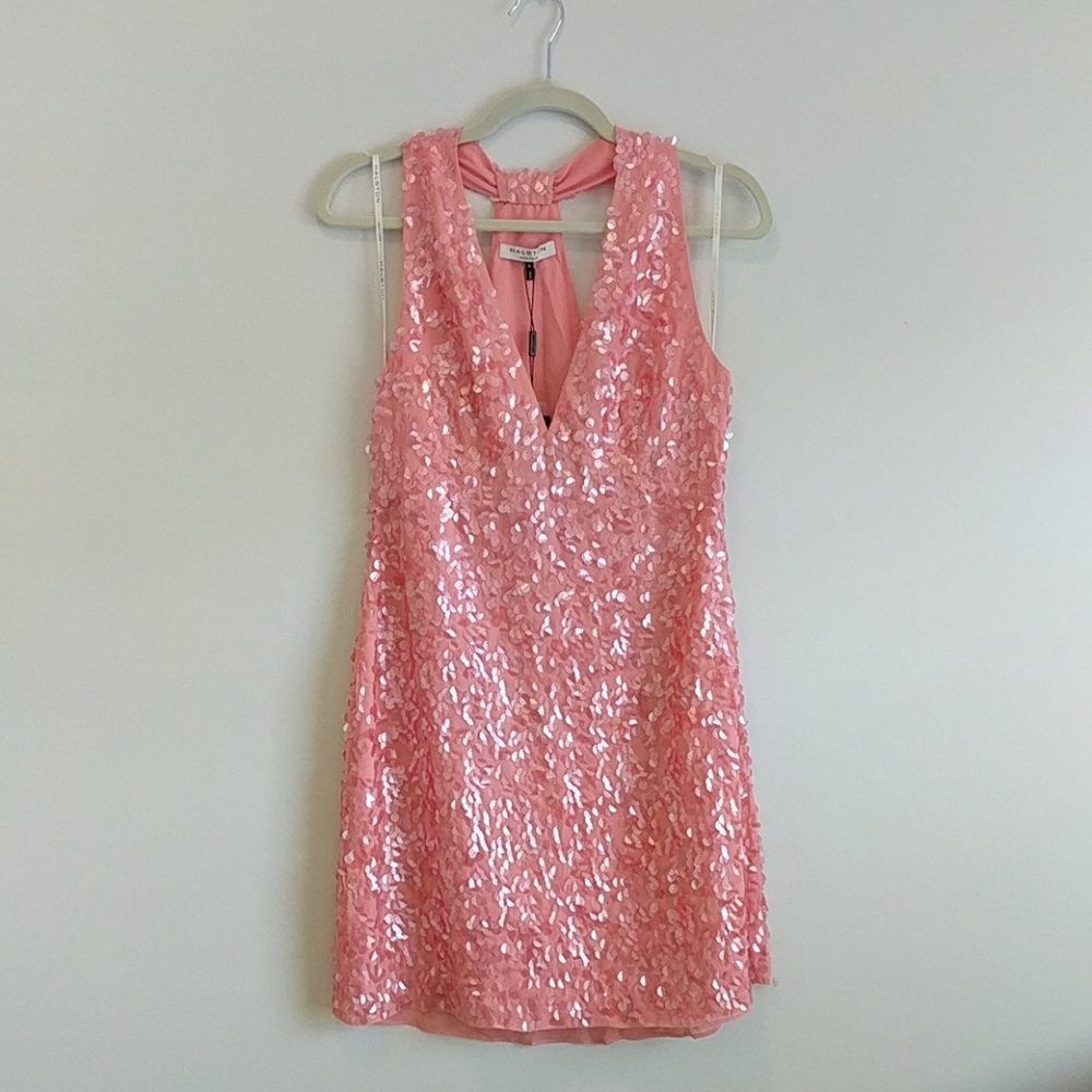NWT Stunning pink Halston Heritage dress